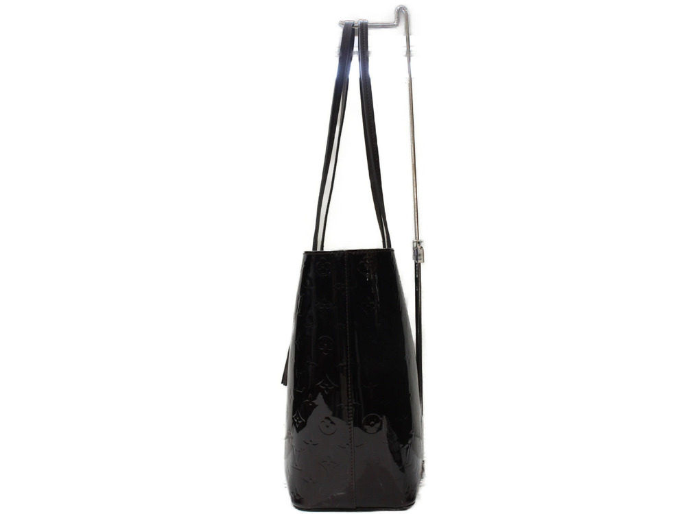 Louis Vuitton Amarante Clutch Purple Beach Vernis travel Bag Tote Long Purple